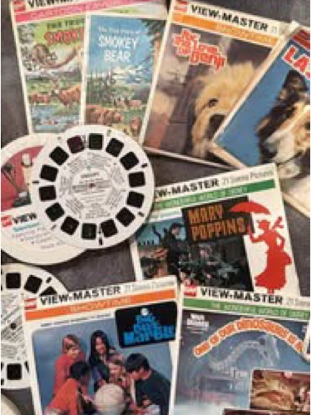 Vintage GAF View-Master Lot with 2 Viewers and Assorted Reels - Picture 5 of 6